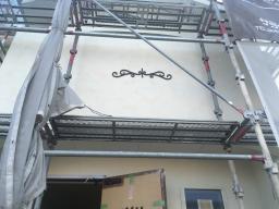 飾りの取付です