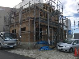 耐力面材ダイライト貼り